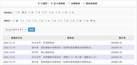 50音鳥名
